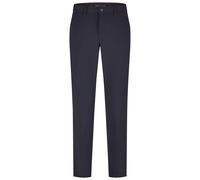 Chinohose BRÜHL "Aversa", Herren, Gr. 56, EURO-Größen, blau, 79% Polyamid, 21% Elasthan, unifarben, lang, Hosen Chinohose, aus Techno-Jersey (35600046-56) blau