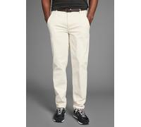 Chinohose BRUNO BANANI, Herren, Gr. 34, Länge 34, beige (hellbeige), Web, Obermaterial: 98% Baumwolle, 2% Elasthan, unifarben, regular fit lang, Hosen Chinohose (60251723-34) hellbeige