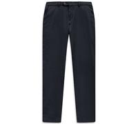 Chinohose BUGATTI "Arturo", Herren, Gr. 33, Länge 30, schwarz (370, marine), 89% Baumwolle, 7% Polyester, 4% Elasthan, unifarben, normal, Hosen Chinohose, Modern Fit Arturo Baumwoll-Stretch Hose (8321
