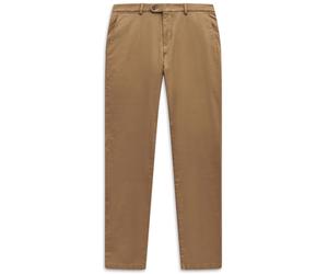 Chinohose BUGATTI "Arturo", Herren, Gr. 34, Länge 30, 640, messing, 89% Baumwolle, 7% Polyester, 4% Elasthan, unifarben, normal, Hosen Chinohose, Modern Fit Arturo Baumwoll-Stretch Hose (11394448-34)