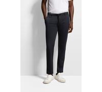 Chinohose BUGATTI "Flexcity-Stretch", Herren, Gr. 40, Länge 34, blau (marine), 77% Polyester, 17% Viskose, 6% Elasthan, unifarben, slim fit, Hosen Chinohose, mit Kordelzug (53555751-40) marine