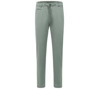 Chinohose BUGATTI, Herren, Gr. 36, Länge 34, 540, mint, 88% Polyester, 8% Viskose, 4% Elasthan, unifarben, slim fit, Hosen, mit Kordelzug (25727301-36) 540, mint
