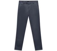 Chinohose BUGATTI "Modern Fit", Herren, Gr. 34, Länge 30, 370, marine, 86% Baumwolle, 11% Polyester, 3% Elasthan, unifarben, normal, Hosen Chinohose, aus der DynamicSeries (16757400-34) 370, marine