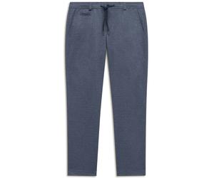 Chinohose BUGATTI "Slim Fit", Herren, Gr. 38, Länge 30, 370, marine, 73% Polyester, 23% Viskose, 4% Elasthan, bedruckt, slim fit, Hosen Chinohose, aus DynamicSeries Jersey (63120532-38) 370, marine