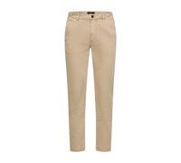 camel active Herren Chinohose aus Baumwolle mit elastischem Bund Regular Fit Beige, menswear-33/32
