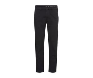 Chinohose CAMEL ACTIVE, Herren, Gr. 36, Länge 36, blau (schwarz navy), Web, Obermaterial: 84% Baumwolle, 15% Polyester, 1% Elasthan, unifarben, regular fit knöchellang, Hosen Chinohose, mit Taschen (1