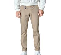 Chinohose CASAMODA "CASAMODA Chinohose CHRIS uni", Herren, Gr. 36/32, Länge 32, beige, 97% Baumwolle, 3% Elasthan, Hosen Chinohose (88258632-36) beige