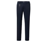 Chinohose CASAMODA "CASAMODA Chinohose CHRIS uni", Herren, Gr. 38/32, Länge 32, dunkelblau, 97% Baumwolle, 3% Elasthan, Hosen Chinohose (99479026-38) dunkelblau