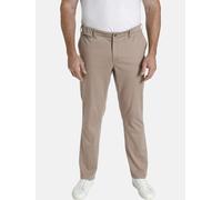 Chinohose CHARLES COLBY "Tiefbundhose BARON EOIN", Herren, Gr. 74, N-Gr, grün (beige), Obermaterial: 97% Baumwolle CO. 3% Elasthan EL., Klassisch, comfort fit lang, Hosen Chinohose (77509520-74) beige
