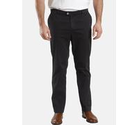 Chinohose CHARLES COLBY "Tiefbundhose BARON HIAS", Herren, Gr. 37, schwarz, Obermaterial: 97% Baumwolle CO. 3% Elasthan EL., comfort fit lang, Hosen Chinohose (26747314-37) schwarz