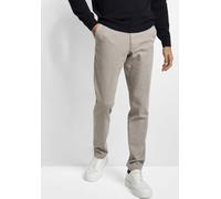 Chinohose CINQUE "CIBRODY", Herren, Gr. 52, N-Gr, beige, Web, Obermaterial: 97% Baumwolle, 3% Elasthan, slim fit lang, Hosen Chinohose, modisches Strukturmuster (33189210-52)