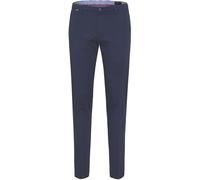 Chinohose CINQUE "CIBRODY", Herren, Gr. 54, N-Gr, blau (dunkelblau), Web, Obermaterial: 97% Baumwolle, 3% Elasthan, slim fit lang, Hosen Chinohose, modisches Strukturmuster (82436324-54) dunkelblau