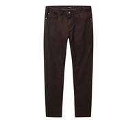 Chinohose CLEAN CUT COPENHAGEN "Clean Cut Copenhagen London Caden Pants", Herren, Gr. 32/32, Länge 32, braun (schwarz braun), 63% Polyester, 33% Viskose, 4% Elasthan, unifarben, normal, Hosen Chinohos