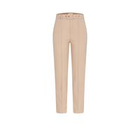 Chinohose CLOUD 5IVE "CLOUD 5IVE loud5ive Hose inkl. Gürtel mit Teilungsnähten", Damen, Gr. XXL (44), beige, 95% Polyester, 5% Elasthan, unifarben, normal, Hosen Chinohose (68471762-XXL) beige