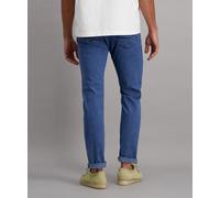 Chinohose "ERIC", Damen, Gr. 34, Länge 34, blau stonewash, Web, Obermaterial: 84% Baumwolle, 14% Polyester, 2% Elasthan, PIONEER AUTHENTIC JEANS, straight fit lang, Hosen Chinohose, im Five-Pocket Sty