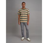 Chinohose "ERIC", Herren, Gr. 34, Länge 32, grau used, Web, Obermaterial: 84% Baumwolle, 14% Polyester, 2% Elasthan, PIONEER AUTHENTIC JEANS, straight fit lang, Hosen Chinohose, im Five-Pocket Style (