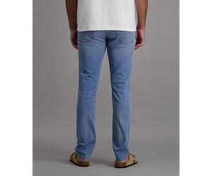 Chinohose "ERIC", Herren, Gr. 36, Länge 32, light blau stonewash, Web, Obermaterial: 84% Baumwolle, 14% Polyester, 2% Elasthan, PIONEER AUTHENTIC JEANS, straight fit lang, Hosen Chinohose, im Five-Poc