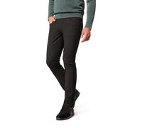 Chinohose "ERIC", Damen, Gr. 36, Länge 34, grau (forged iron), Web, Obermaterial: 65% Polyester, 31% Viskose, 4% Elasthan, PIONEER AUTHENTIC JEANS, unifarben, straight fit lang, Hosen Chinohose, im Fi