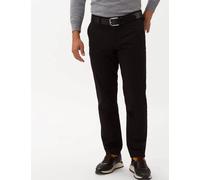 Chinohose EUREX BY BRAX "Style JIM", Herren, Gr. 28U, Unterbauchgrößen, schwarz, Web, 97% Baumwolle, 3% Elasthan, regular fit, Hosen Chinohose (36807051-28) schwarz