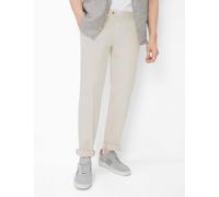 Chinohose EUREX BY BRAX "Style JOE", Herren, Gr. 56, Normalgrößen, hellgrau, Web, 79% Baumwolle, 18% Lyocell, 3% Elasthan, Hosen Chinohose (38001365-56) hellgrau