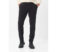 Chinohose EUREX BY BRAX "Style JOHN", Herren, Gr. 26, Normalgrößen, schwarz, Web, 98% Baumwolle, 2% Elasthan, Hosen Chinohose (36725222-26) schwarz
