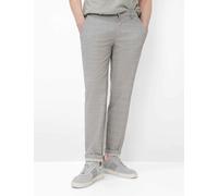 Chinohose EUREX BY BRAX "Style THILO", Herren, Gr. 50, Normalgrößen, grau, 84% Polyester, 12% Viskose, 4% Elasthan, Hosen Chinohose (14696044-50) grau
