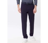 Chinohose EUREX BY BRAX "Style THILO", Herren, Gr. 62, Normalgrößen, blau (navy), 63% Viskose, 33% Polyamid, 4% Elasthan, regular fit, Hosen Chinohose (94140719-62) navy