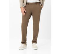 Chinohose EUREX BY BRAX "Style THORE", Herren, Gr. 58, Normalgrößen, braun (khaki), 63% Viskose, 33% Polyamid, 4% Elasthan, Hosen Chinohose (92064563-58) khaki