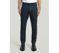 Chinohose G-STAR "Bronson 3.0 Slim Chino", Herren, Gr. 31, Länge 30, blau (salute), Obermaterial: 60% Baumwolle, 40% Baumwolle, Hosen Chinohose (60713469-31) salute