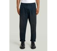 Chinohose G-STAR "Pleated Chino Relaxed Tapered", Herren, Gr. 30, Länge 34, sun faded salute, Obermaterial: 100% Baumwolle, Hosen Chinohose (89783367-30) sun faded salute