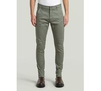 Chinohose G-STAR "Skinny Chino 3.0", Herren, Gr. 29, Länge 32, grün (orphus), Obermaterial: 50% Baumwolle, 48% Baumwolle, 2% Elasthan, Hosen Chinohose (73072016-29) orphus