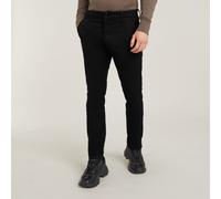 G-Star Herren Chinohose Skinny Chino 3.0 Schwarz Größe 32/Länge 34, 97% Baumwolle, 3% Elasthan
