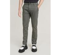 Chinohose G-STAR "Skinny Chino 3.0", Herren, Gr. 34, Länge 36, gs grau, Obermaterial: 50% Baumwolle, 47% Baumwolle, 3% Elasthan, Hosen Chinohose (57642713-34) gs grau