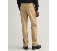 GANT Herren Regular Twill Chinos Klassische Hose, Dark Khaki, Standard