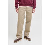 Chinohose JACK & JONES "JPSTKANE MASON EASY CARE CHINO SN", Herren, Gr. 29, Länge 32, crockery, Web, Obermaterial: 98% Baumwolle, 2% Elasthan, unifarben, relaxed fit knöchellang, Hosen (68050413-29) c