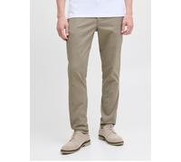 Chinohose JACK & JONES "JPSTMARCO ARTHUR CHINO SN", Herren, Gr. 34, Länge 32, brindle, Web, Obermaterial: 97% Baumwolle, 3% Elasthan, unifarben, slim fit knöchellang, Hosen (77777845-34) brindle