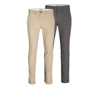 Jack & Jones Marco Dave Chinohose 2 Einheiten (Herstellerartikelnummer: 12180705-Crockery/PackAsphalt-34-33)
