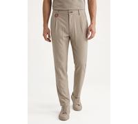 Chinohose JOOP JEANS "Lead2", Herren, Gr. 33, Länge 32, beige (medium beige), Web, Obermaterial: 40% Polyester, 25% Baumwolle, 22% Viskose, 11% Leinen, 2% Elasthan, unifarben, loose fit lang, Hosen Ch
