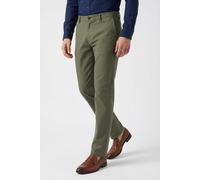 Chinohose JOOP JEANS "Matthew", Herren, Gr. 31, Länge 34, grün (khaki), Web, Obermaterial: 97% Baumwolle, 3% Elasthan, clean, unifarben, normal, Hosen Chinohose, mit zwei Eingrifftaschen (83429009-31)
