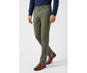 Chinohose JOOP JEANS "Matthew", Herren, Gr. 38, Länge 34, grün (khaki), Web, Obermaterial: 97% Baumwolle, 3% Elasthan, clean, unifarben, normal, Hosen Chinohose, mit zwei Eingrifftaschen (83429009-38)