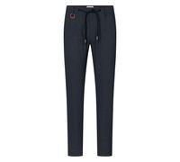 Chinohose JOOP JEANS "Maxton", Herren, Gr. 36, Länge 32, dunkelblau, Web, Obermaterial: 30% Polyester, 26% Baumwolle, 26% Leinen, 16% Viskose, 2% Elasthan, lang, Hosen Chinohose (36208048-36) dunkelbl