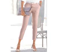 Chinohose LASCANA Gr. 36, N-Gr, rosa (rosé) Damen Hosen (63660349-36) rosé