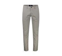 Chinohose LERROS "Chino mit Stretchanteil, Comfort Fit", Herren, Gr. 33, Länge 34, mid grau, 98% Baumwolle, 2% Elasthan, Hosen Chinohose, Bequeme Herren Chinohose mit Stretch, bequem für Alltag und Bü