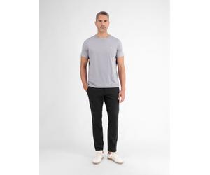 Chinohose LERROS "Chino mit Stretchanteil, Comfort Fit", Herren, Gr. 34, Länge 32, schwarz, 98% Baumwolle, 2% Elasthan, Hosen Chinohose, Bequeme Herren Chinohose mit Stretch, bequem für Alltag und Bür