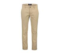 Chinohose LERROS "Chino mit Stretchanteil, Comfort Fit", Herren, Gr. 38, Länge 34, braun (braun sugar), 98% Baumwolle, 2% Elasthan, Hosen Chinohose, Bequeme Herren Chinohose mit Stretch, bequem für Al