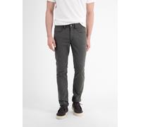 Chinohose LERROS "Herren Hose CONLIN in Wolloptik, SLIM FIT", Herren, Gr. 32, Länge 32, schwarz, 64% Polyester, 34% Viskose, 2% Elasthan, Hosen Chinohose (51703461-32) schwarz