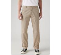 Chinohose LEVI'S "CHINO AUTHENTIC STRT", Herren, Gr. 33, Länge 34, beige (vintage khaki), Web, Obermaterial: 100% Baumwolle, unifarben, regular fit knöchellang, Hosen Chinohose, in vielen Farben (8309