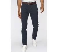 Chinohose LEVI'S "LE XX CHINO SLIM TAPER", Herren, Gr. 32, Länge 30, blau (shady dunkelblau), Web, Obermaterial: 98% Baumwolle, 2% Elasthan, gerade knöchellang, Hosen, mit Markenlogo (39051308-32) sha