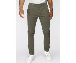 Chinohose LEVI'S "LE XX CHINO SLIM TAPER", Herren, Gr. 32, Länge 30, grün (shady olive), Web, Obermaterial: 98% Baumwolle, 2% Elasthan, gerade knöchellang, Hosen Chinohose, mit Markenlogo (39790506-32