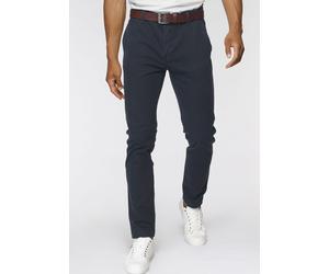 Chinohose LEVI'S "LE XX CHINO SLIM TAPER", Herren, Gr. 34, Länge 32, blau (shady dunkelblau), Web, Obermaterial: 98% Baumwolle, 2% Elasthan, gerade knöchellang, Hosen Chinohose, mit Markenlogo (792771